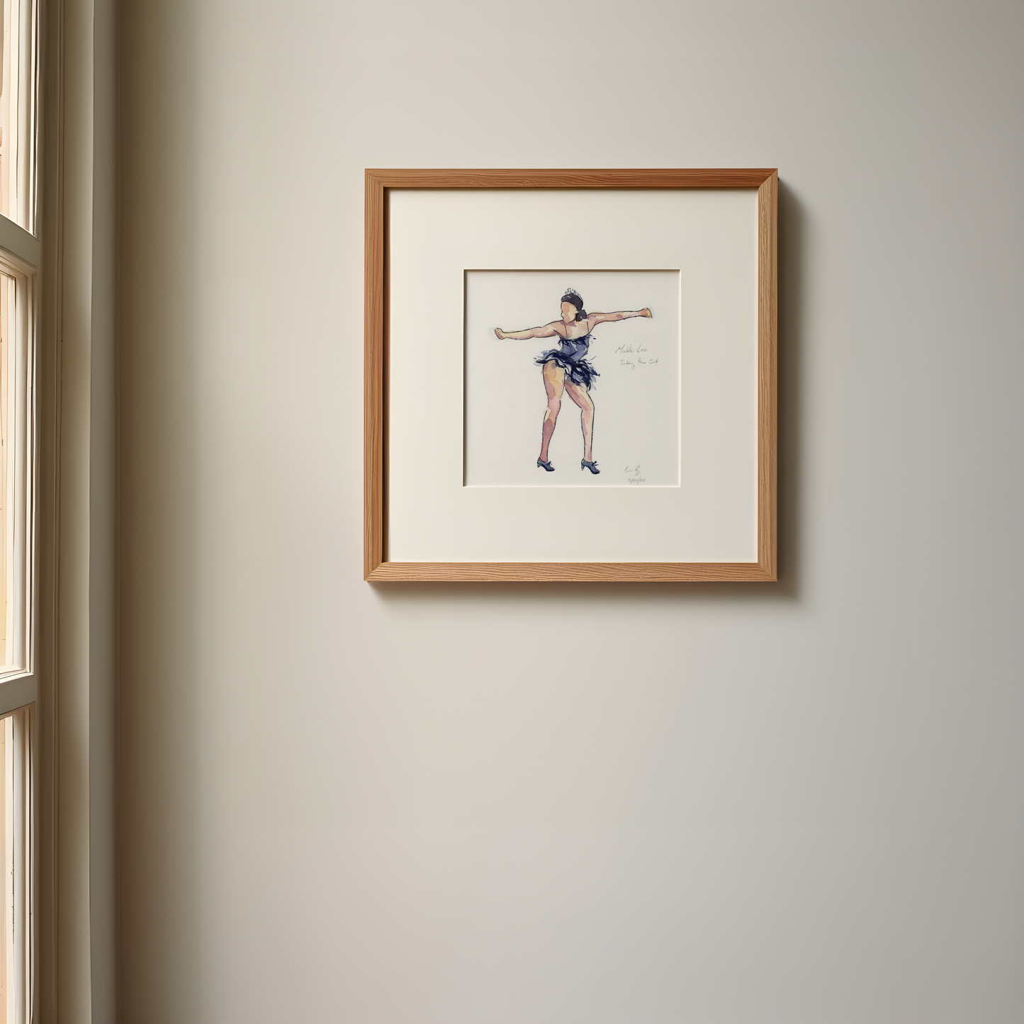 Mable Lee in Blue | Original Painting