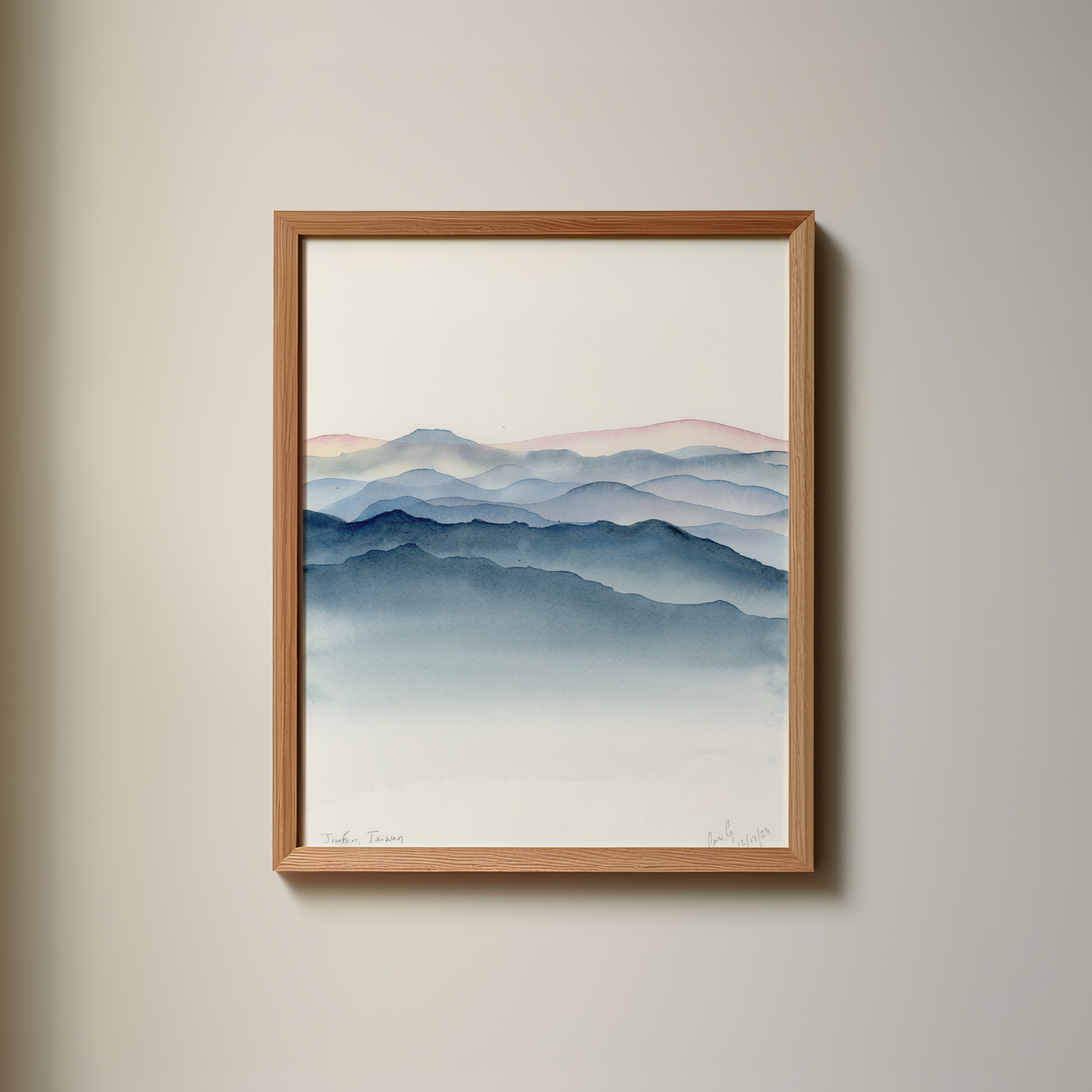 Taiwan Mountains | Original Painting