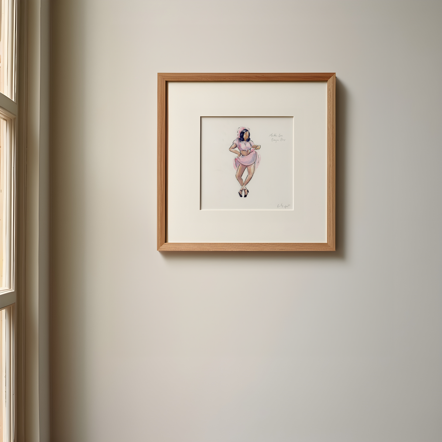 Mable Lee in Pink | Original Painting