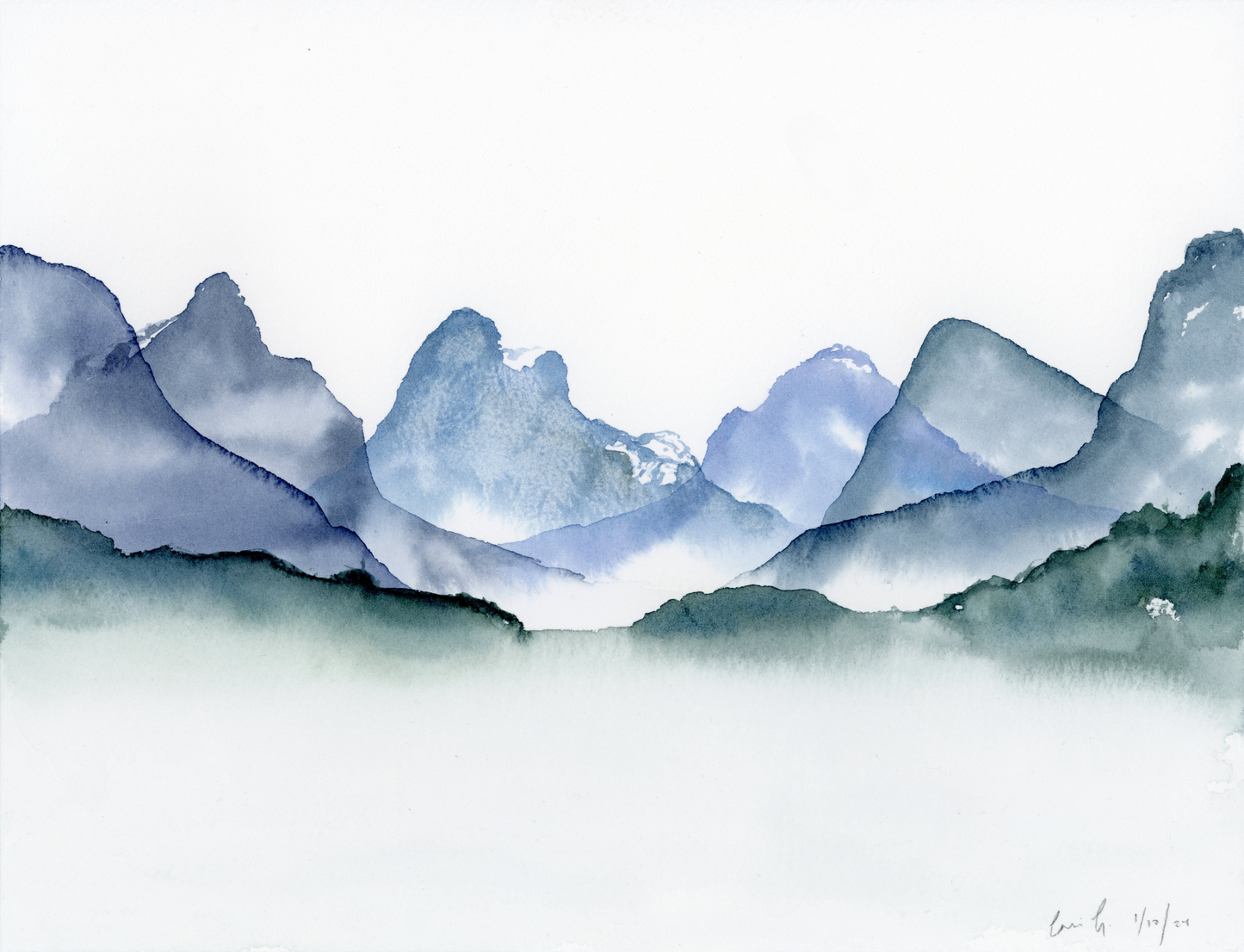 Rocky Mountains | Original Painting