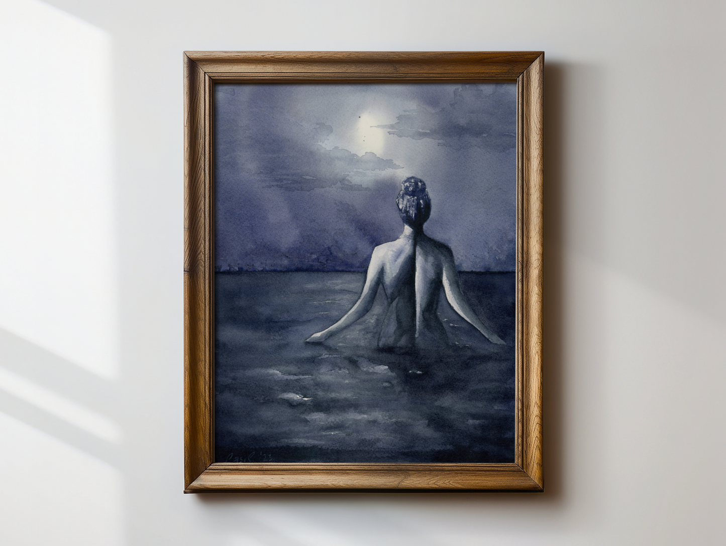 Woman in Water | Original Painting