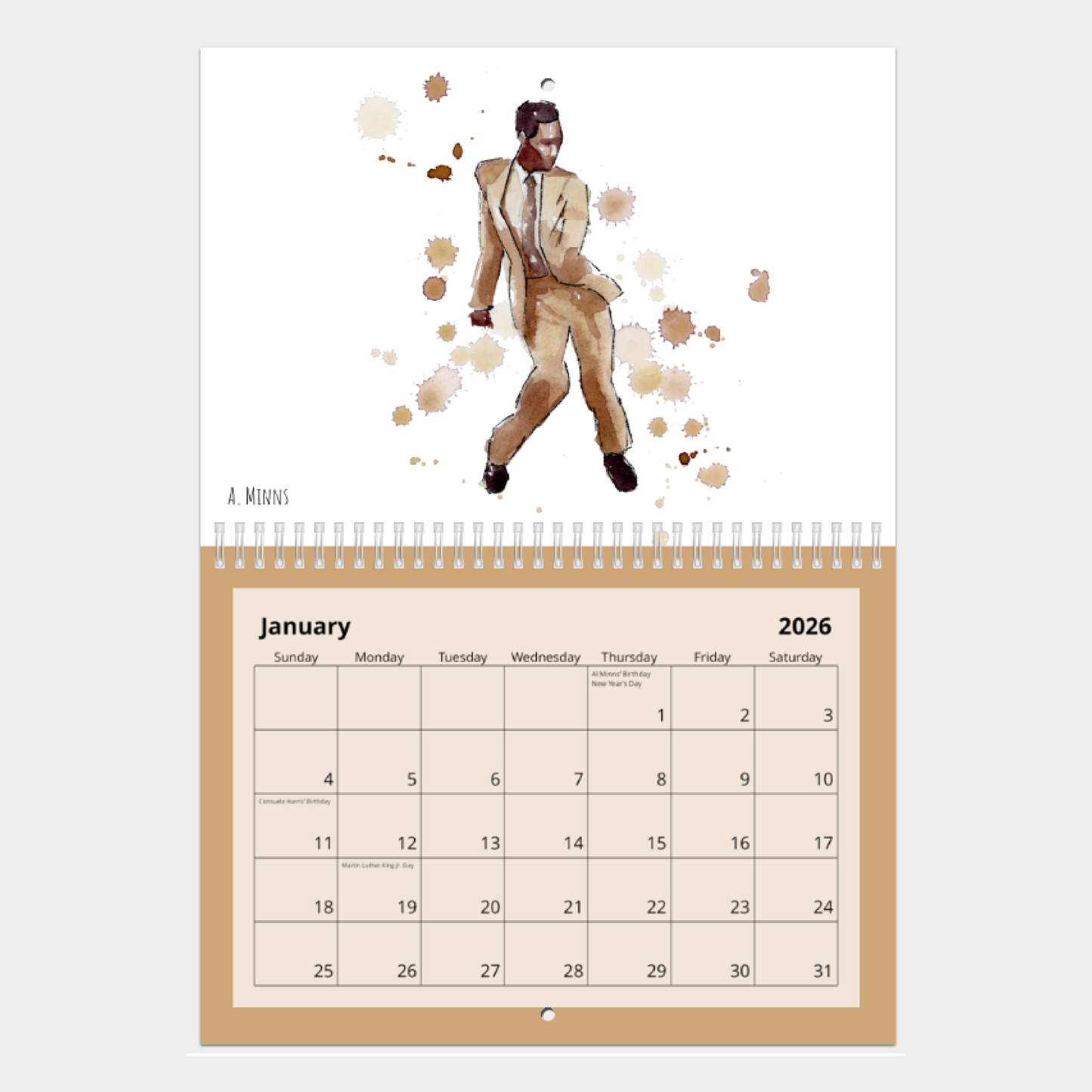 [PREORDER] 2026 Solo Jazz Calendar