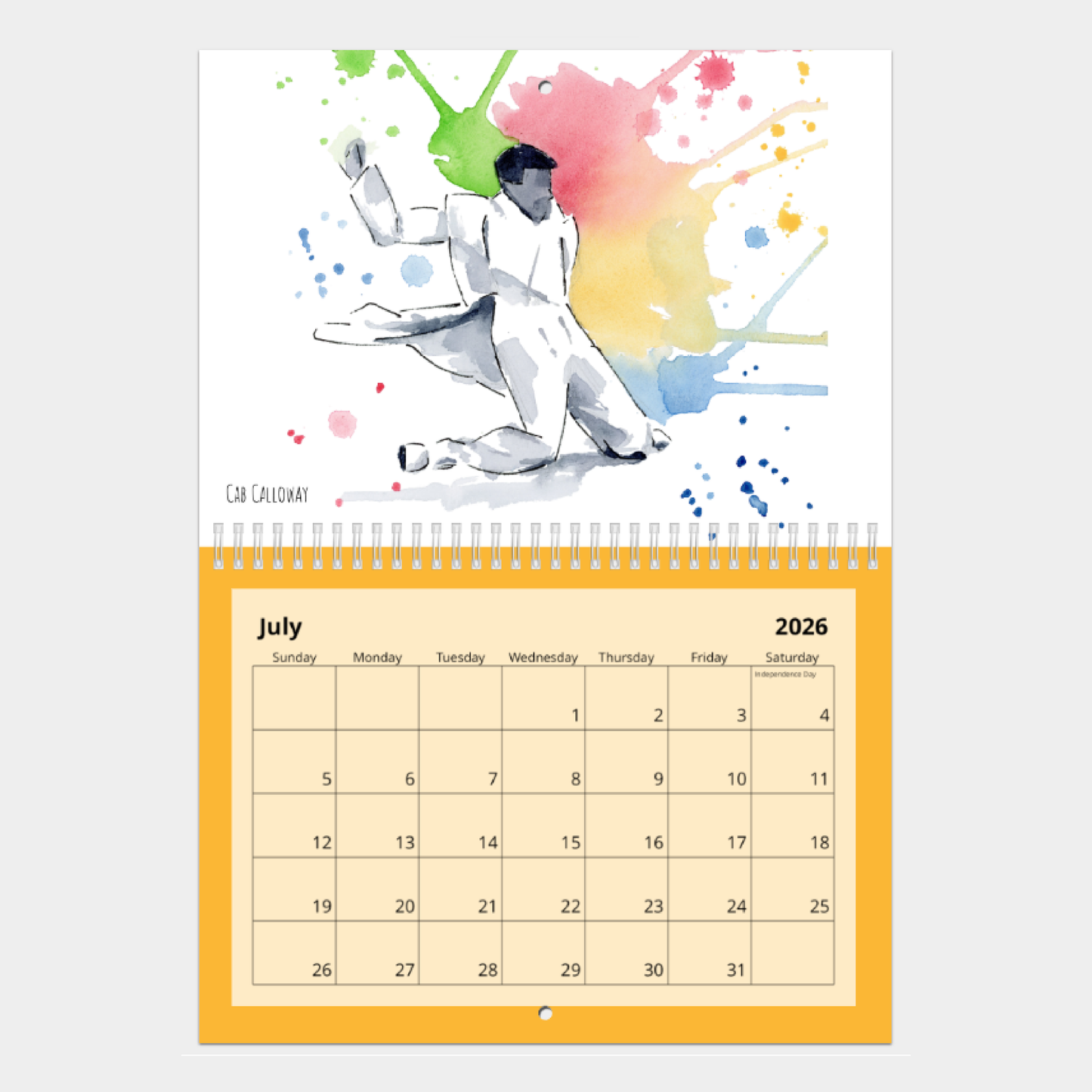 [PREORDER] 2026 Solo Jazz Calendar