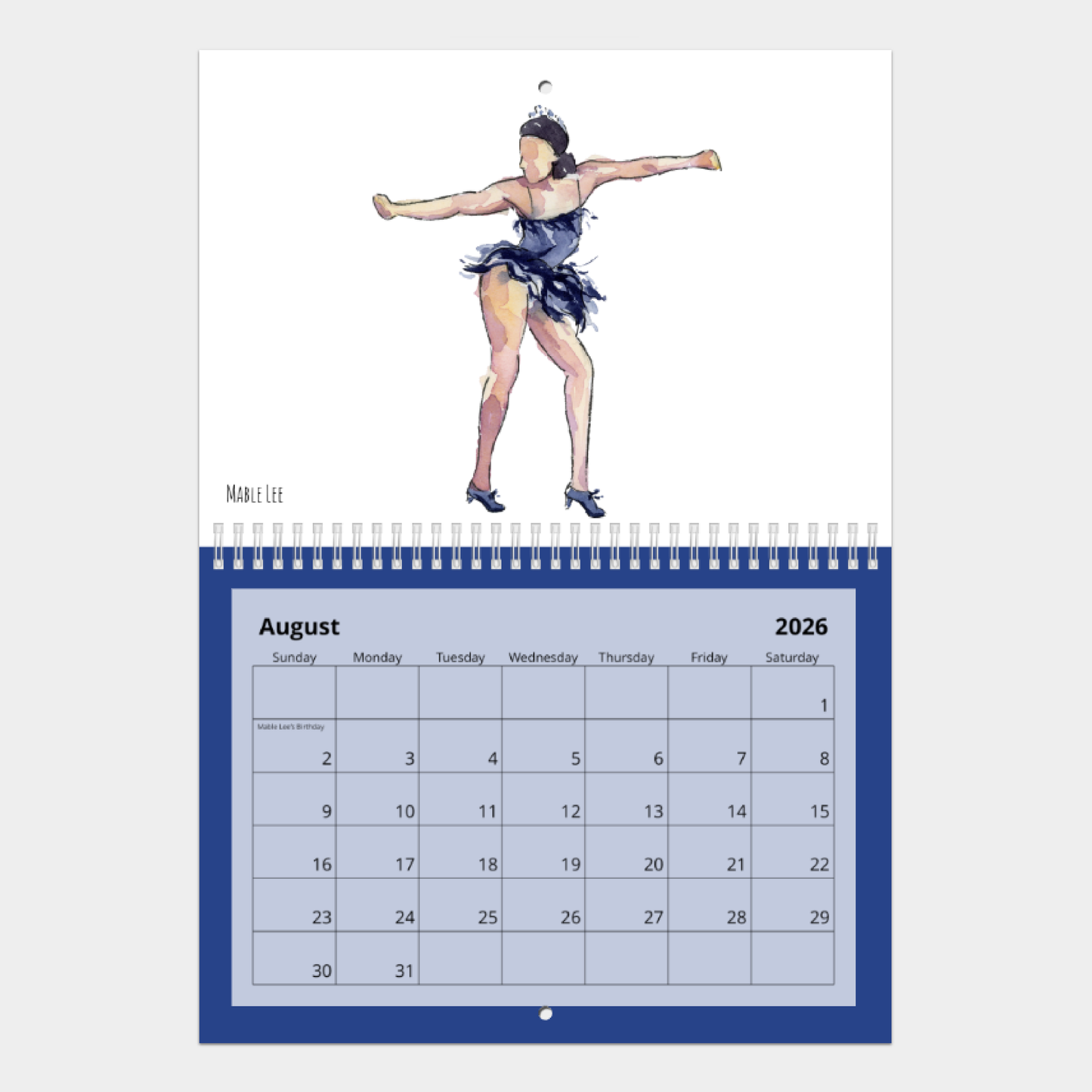 [PREORDER] 2026 Solo Jazz Calendar