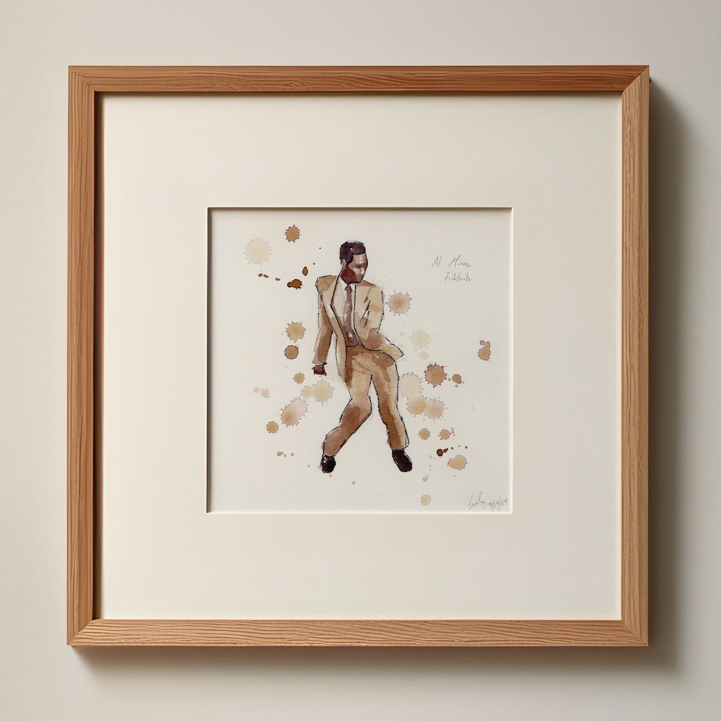 Al Minns Solo Jazz | Original Painting