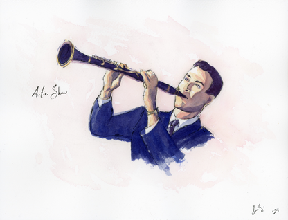 Artie Shaw | Original Painting