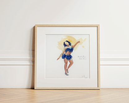 Consuelo Harris in Blue | Original Painting