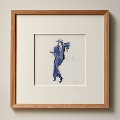 Leon James Dances the Blues | Original Painting