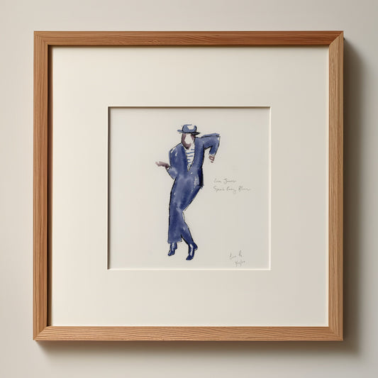 Leon James Dances the Blues | Original Painting