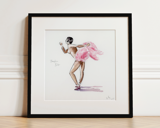 Josephine Baker Does the Charleston | Original Painting
