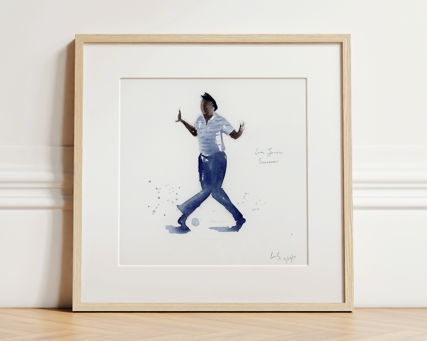 Leon James Does the Scarecrow | Original Painting
