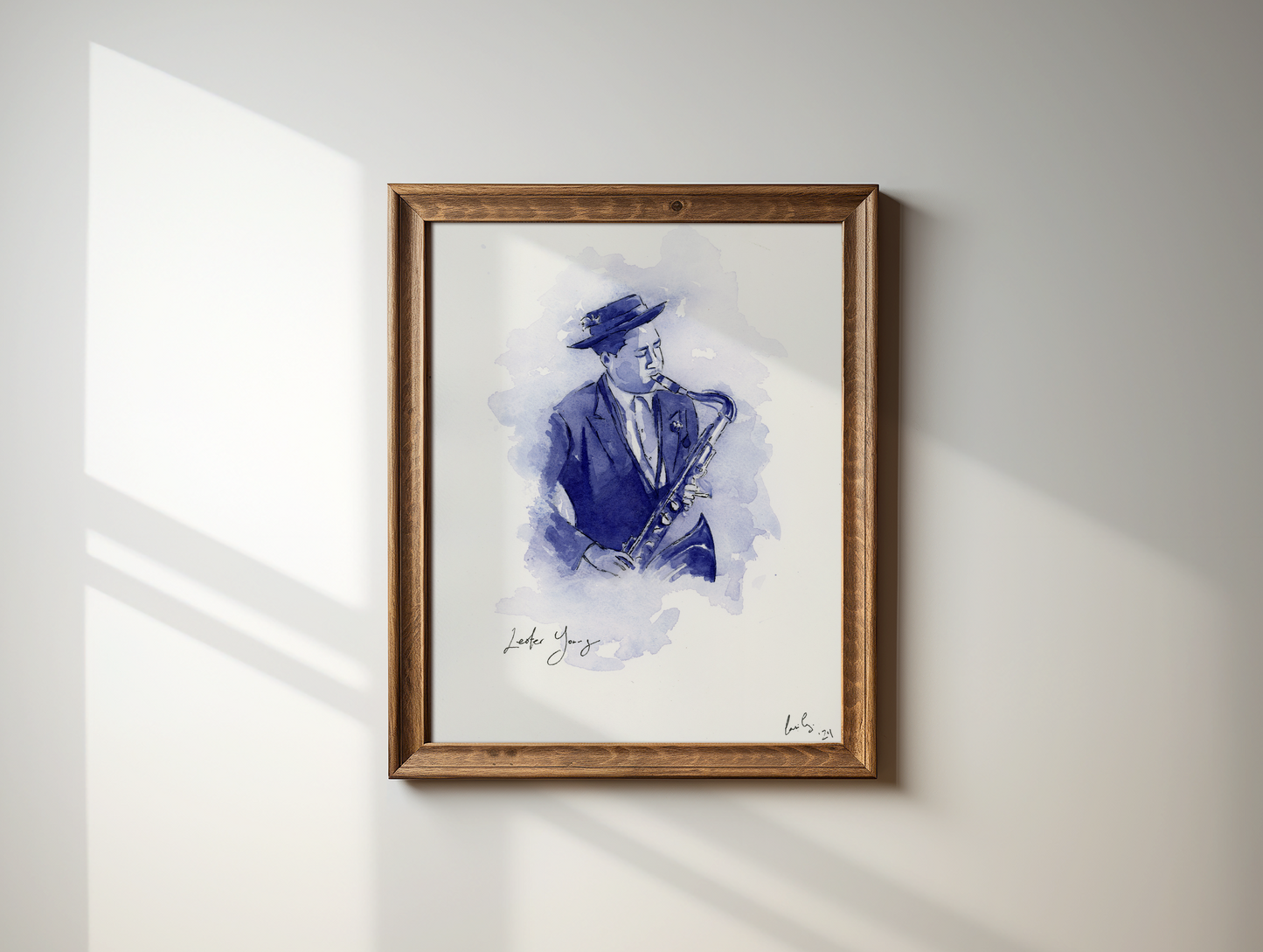 Lester Young | Original Painting