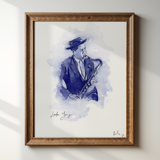 Lester Young | Original Painting