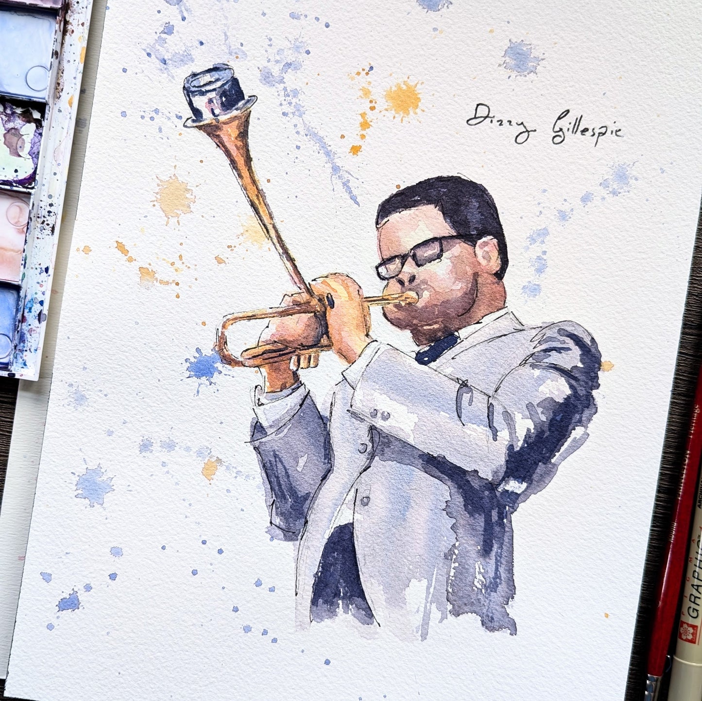 Dizzy Gillespie | Original Painting