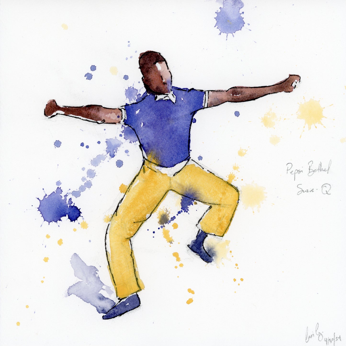 Pepsi Bethel does the Suzie-Q | Original Painting