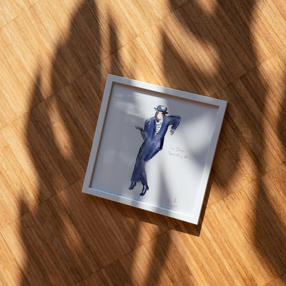 Leon James Dances the Blues | Original Painting