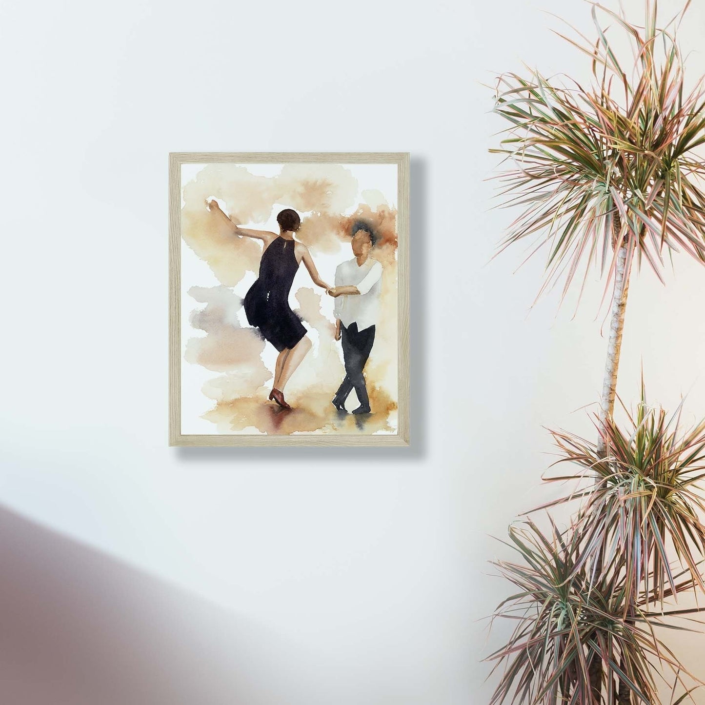 Watercolor Swing Dancing Print | Swing Out