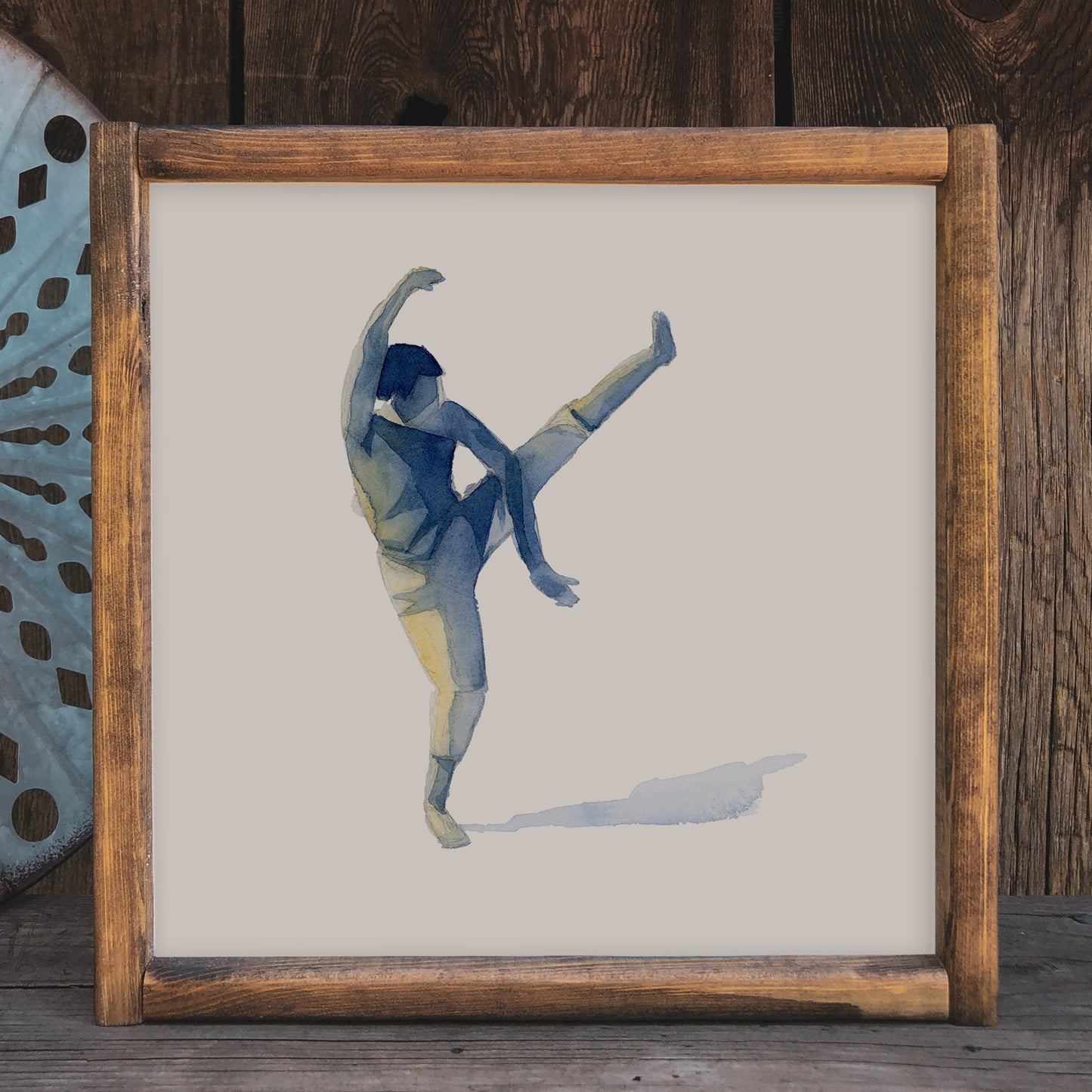 Watercolor Print | Tandelayo | 8x8 Mambo Dance Painting