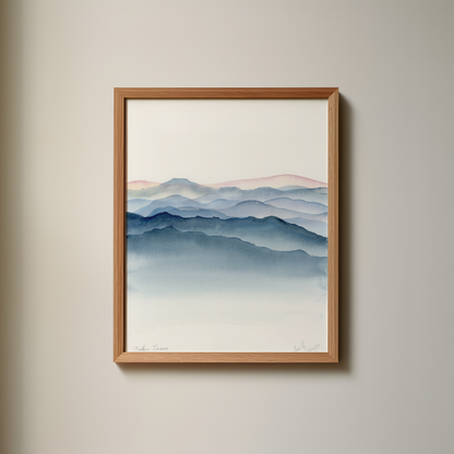 Taiwan Mountains | Original Painting