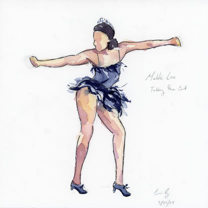 Mable Lee in Blue | Original Painting