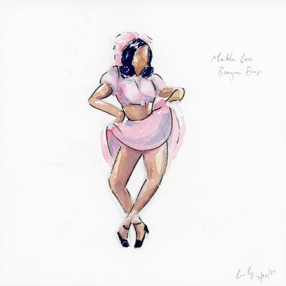 Mable Lee in Pink | Original Painting