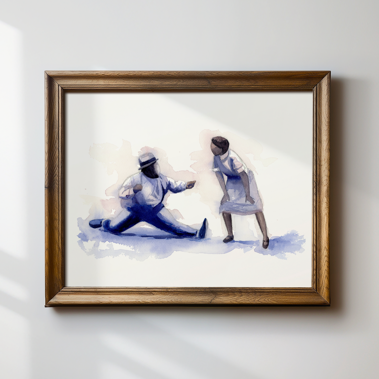 Troy Brown, Sr. and Ivie Anderson | Original Painting